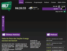 Tablet Screenshot of fm.fafit.com.br
